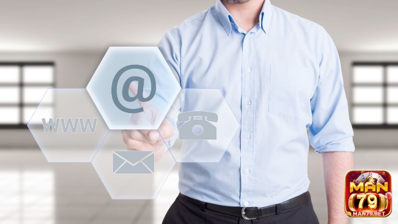 Hình thức liên hệ Man79 qua email