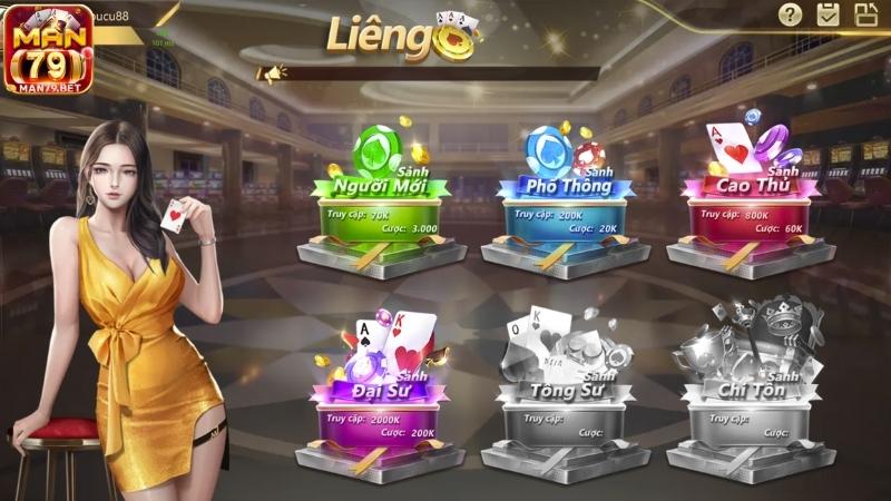 Bật mí những bí quyết bất bại trong game bài liêng Man79